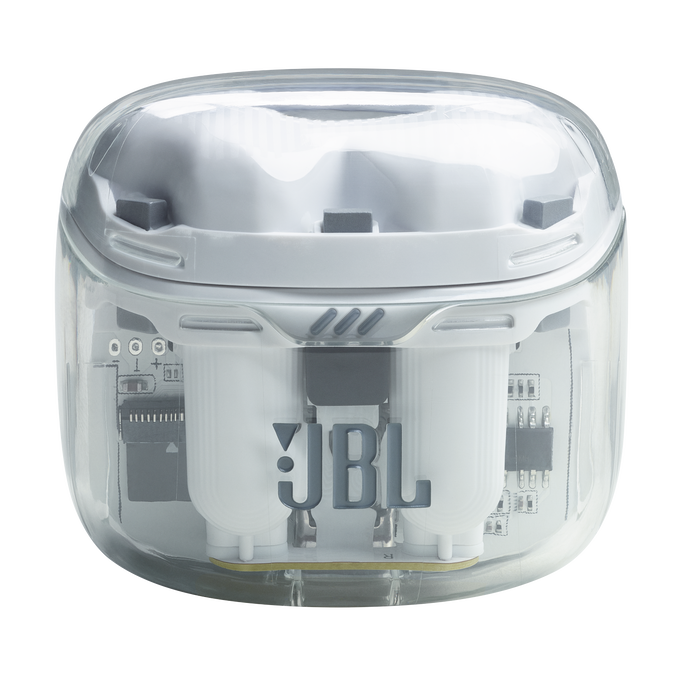 JBL Tune Flex Ghost Edition - White Ghost - True wireless Noise Cancelling earbuds - Detailshot 2 image number null